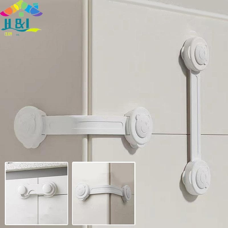 " H & L Gaveta Lo De Segurança Para Bebês Armário Infantil Los Adesivo Travas De Porta Correias Seguras { th }