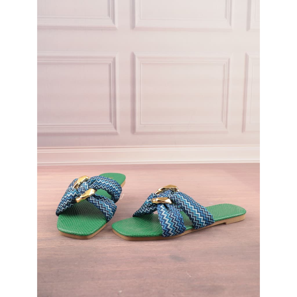 Cor combinando tecido plano simples sapatos femininos verão All-Match Casual ao ar livre usar sandálias de dedo do pé ab