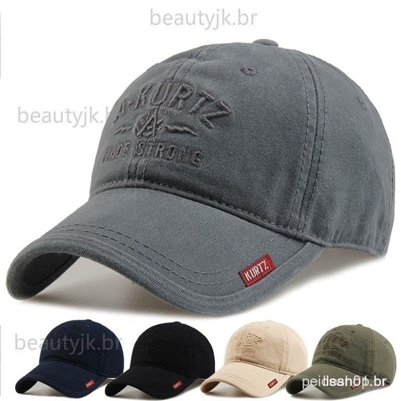 Boné Duckbill Masculino Moda Coreana Boné de Beisebol Masculino Primavera e Outono Boné Macio Marca de Moda Afi