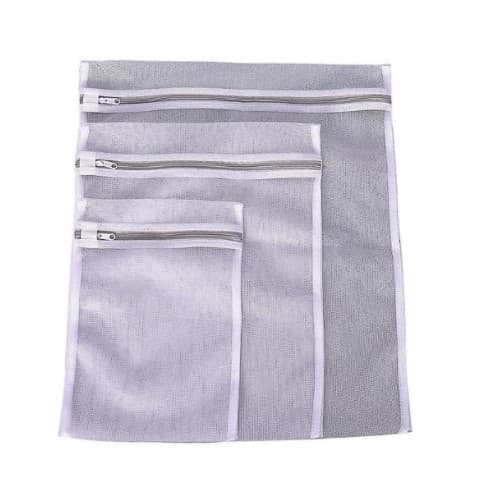 Conjunto de 3 Sacos para Máquina de Lavar Roupas Delicadas PMG