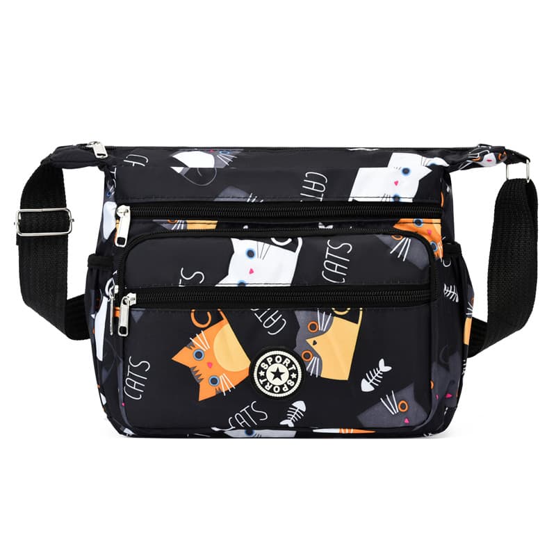 Versão coreana novo estilo bolsa de pano feminina bolsa mensageiro bolsa de ombro bolsa grande para celular bolsa Diagon