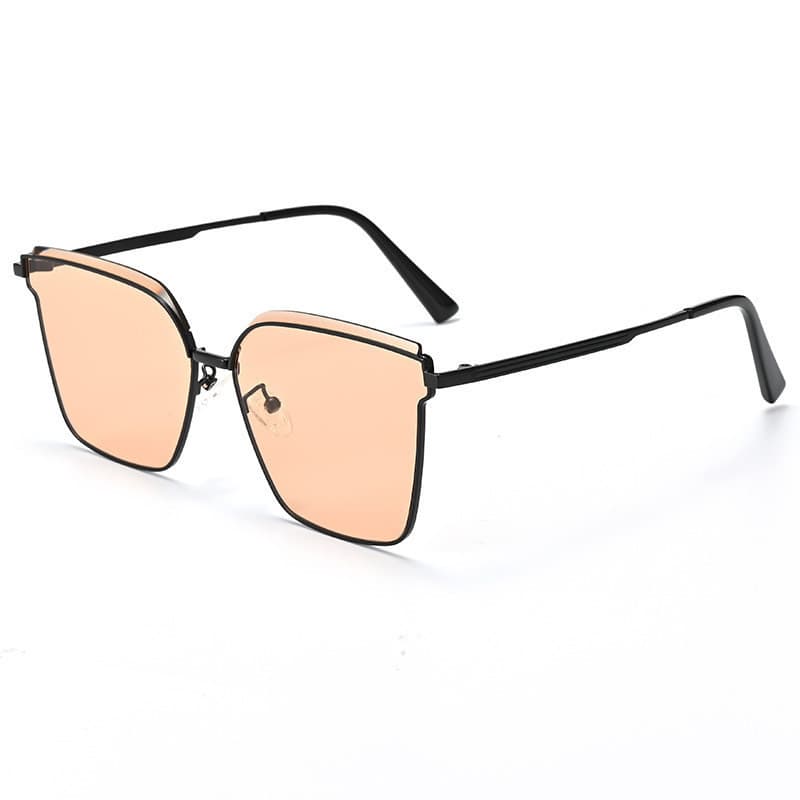 Óculos de sol de nylon de alta definição, elegantes e coloridos, para homens e mulheres, novo estilo, aparência natural,