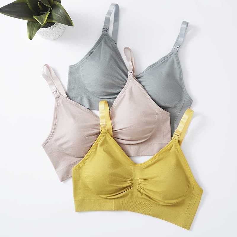 Sutiã de enfermagem para maternidade, confortável, respirável, roupa íntima para maternidade, conveniente, amamentação,