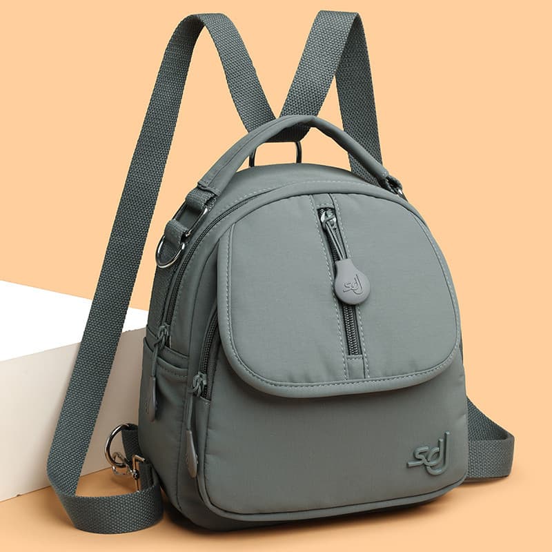 5 nova moda Mini pequena mochila feminina à prova dwaterproof água simples leve Casual ombro Cross-corpo portátil Multi-