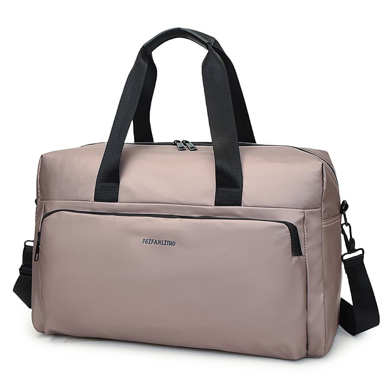 Nova bolsa leve à prova d'água de grande capacidade, longa distância, bolsa de bagagem multifuncional, bolsa de viagem f