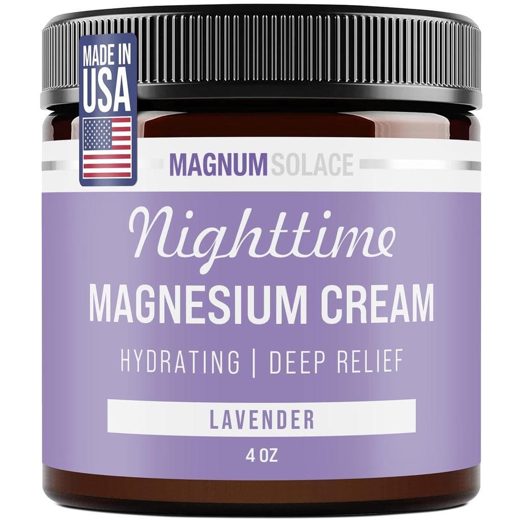 Loção de Magnésio MagnumSolace – Magnésio Noturno – Pode ser aplicado nas pernas, braços ou peito – Uso tópico de cloret