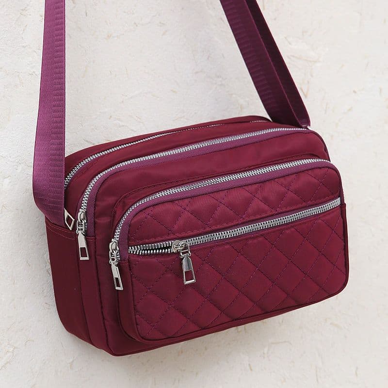 Bolsa feminina à prova d'água, tecido Oxford, meia-idade, mãe, mensageiro, vovó, coleção de negócios, carteira, jovem, b