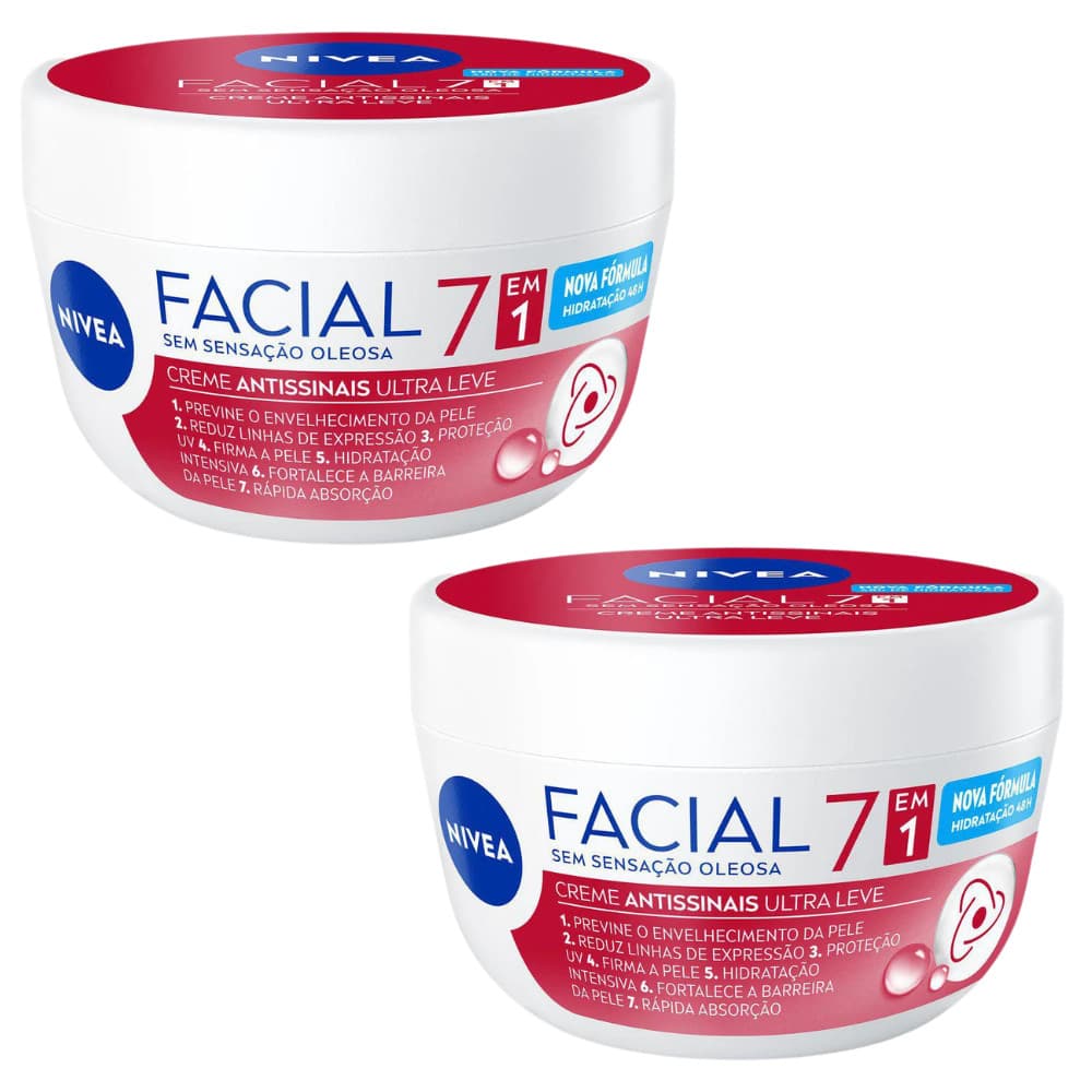Nivea Creme Facial Antissinais Pele Saudável 100g