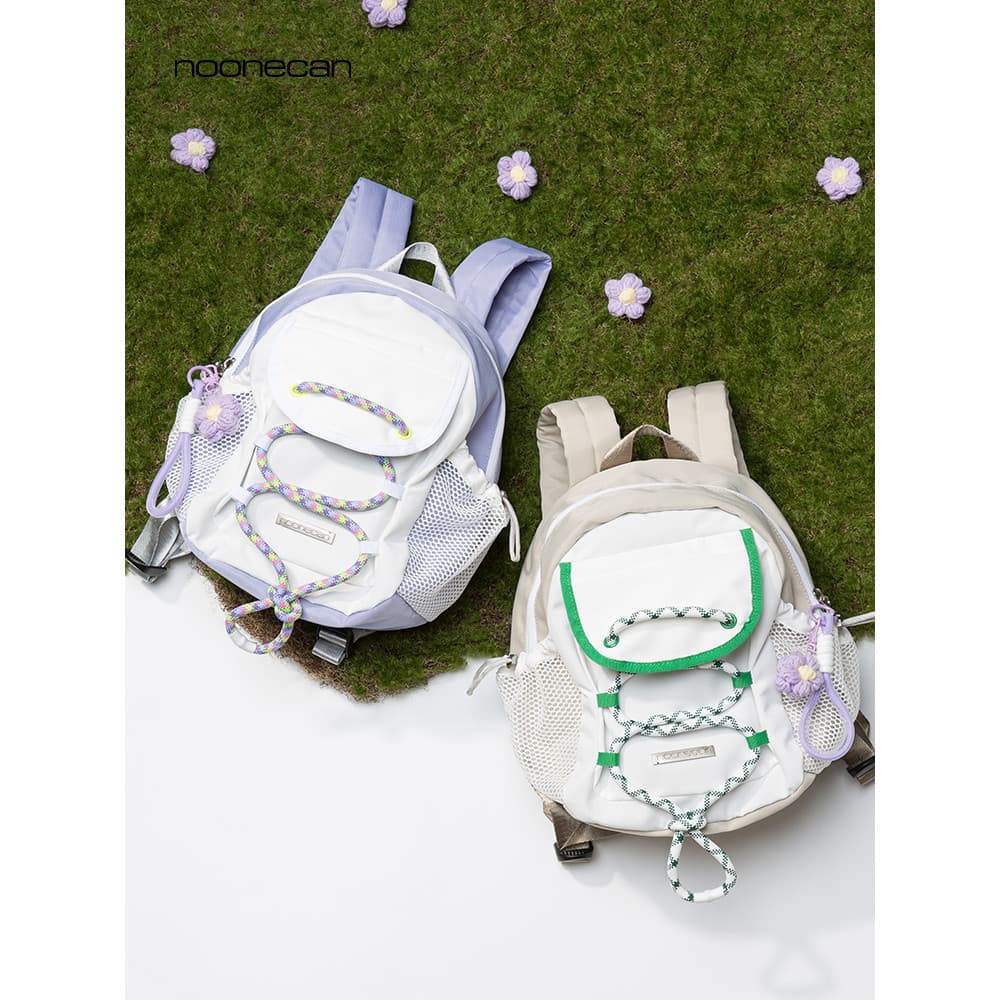 COMBACK novo estilo cor combinando mochila pequena fresca Casual All-Match viagem leve mochila feminina Mini pequena bol
