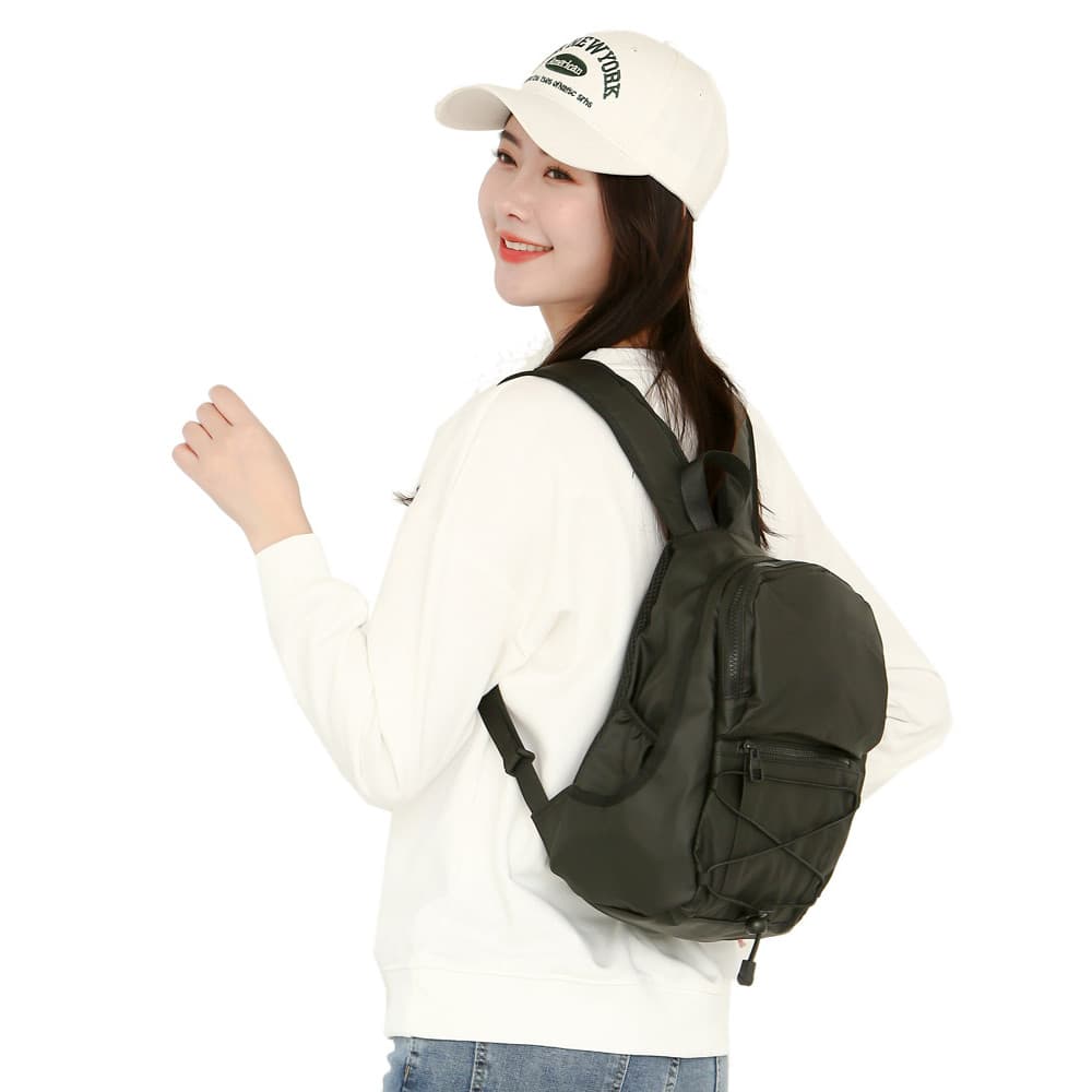 Multi-bolso leve à prova dwaterproof água senhoras mochila Casual pequena mochila antiderrapante Design de ombro moda pe