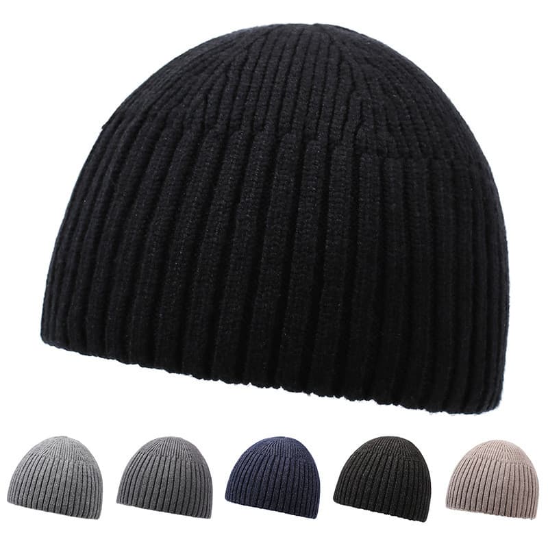 Masculino feminino outono inverno Yuppie chapéu quente chapéu de lã piso leve mestre chapéu frio malha melão pele chapéu