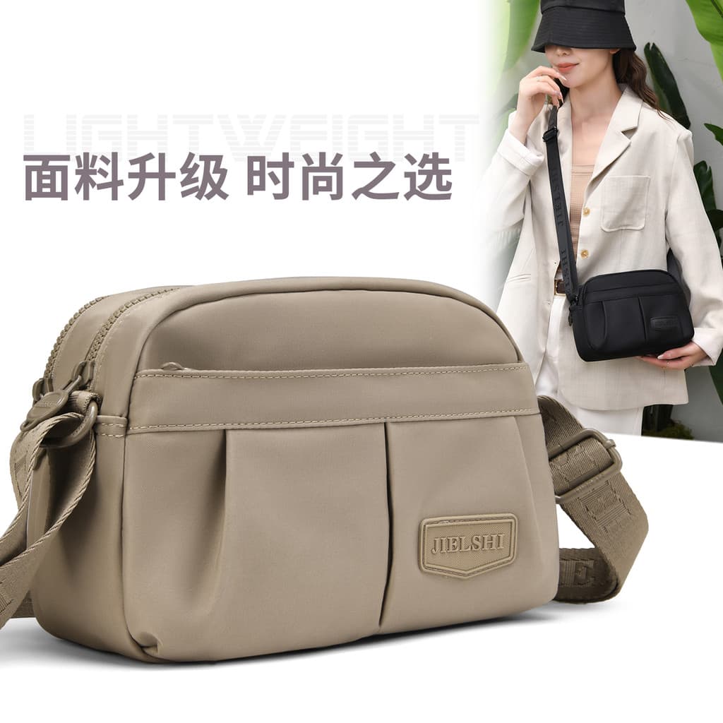 Simples versátil pequeno quadrado saco de ombro feminino saco do mensageiro 2026 novo estilo Multi-compartimento saco de