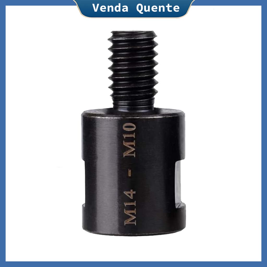 M14 a M10, parafuso adaptador de conversão, adequado para acessórios de conexão de rebarbadora