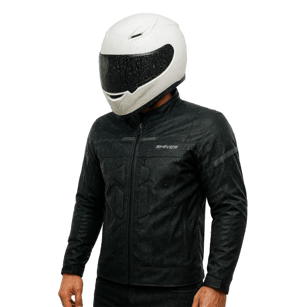 JAQUETA UNISSEX MOTO MOTOCICLISTA MOTOQUEIRO IMPERMEAVEL PROTEÇÃO SHIVER URBAN PROOF PRETO ESTILO X11 BREEZE TEXX