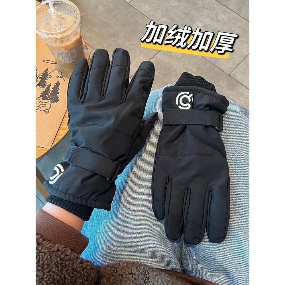 Luvas de esqui inverno masculino feminino All-Match casais estilo velo-velo quente ao ar livre ciclismo montanhismo Anti