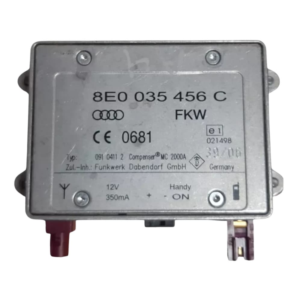 Módulo 8E0035456C Som Interface Audi A3 A4 A6 2007 2012