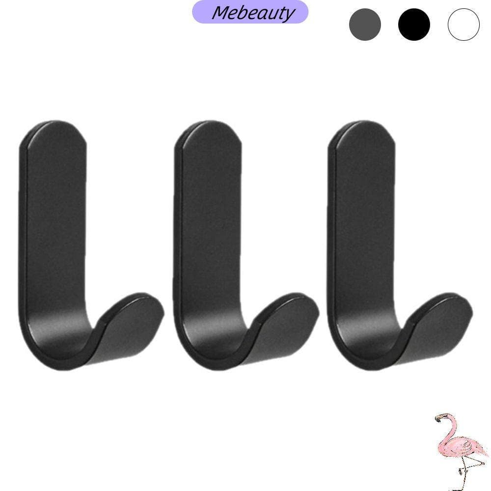 MEBEAUTYBR 5 Peças De Gancho Organizador De Parede , De Suspensão Adesivo Forte Com Design J , Rack De Armazenamento Mul