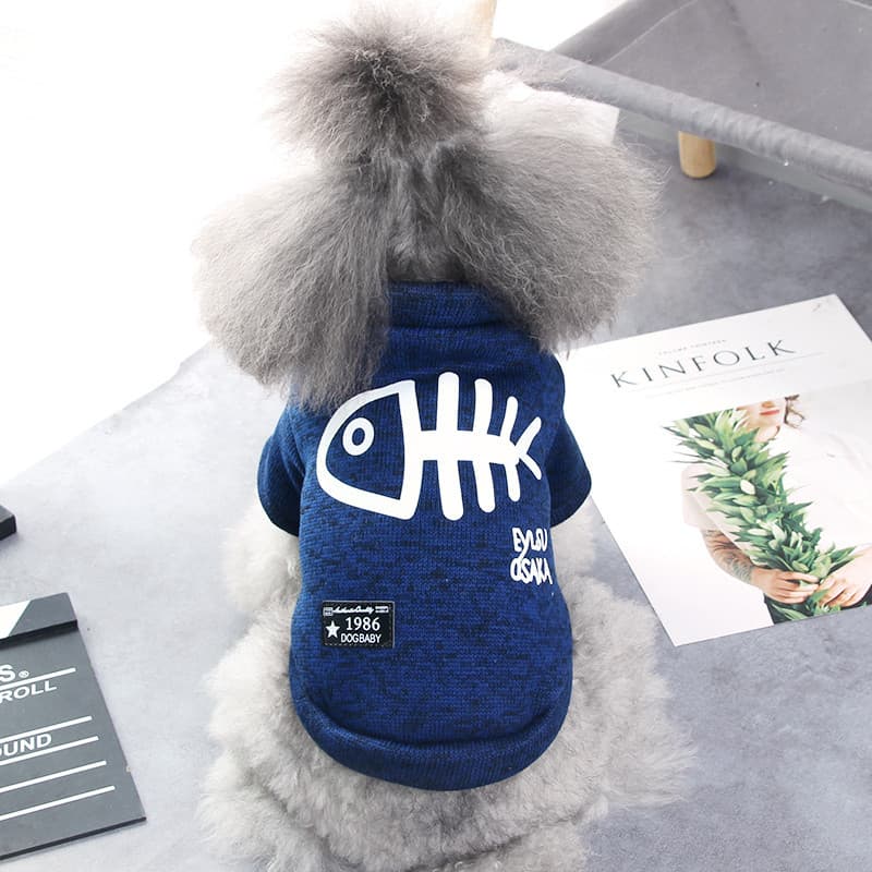 Filhote de cachorro roupas para cães de pelúcia pequeno cão inverno animal de estimação primavera outono roupas Pomerani