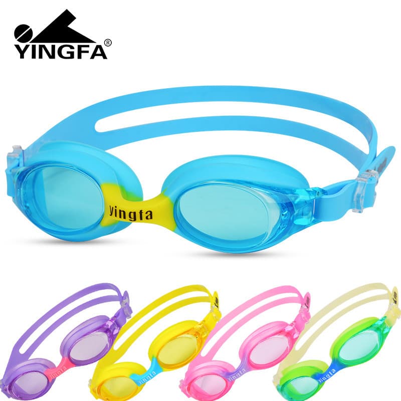Yingfa óculos de natação das crianças óculos de natação HD à prova dwaterproof água Anti-nevoeiro óculos de natação meni