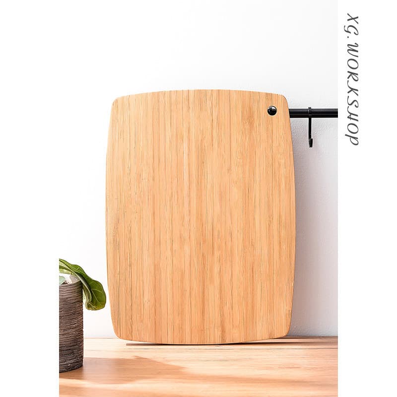 Tábua de corte de madeira inteira Tábua de corte de madeira de bambu espessada doméstica Cozinha Saudável Tábua de corte