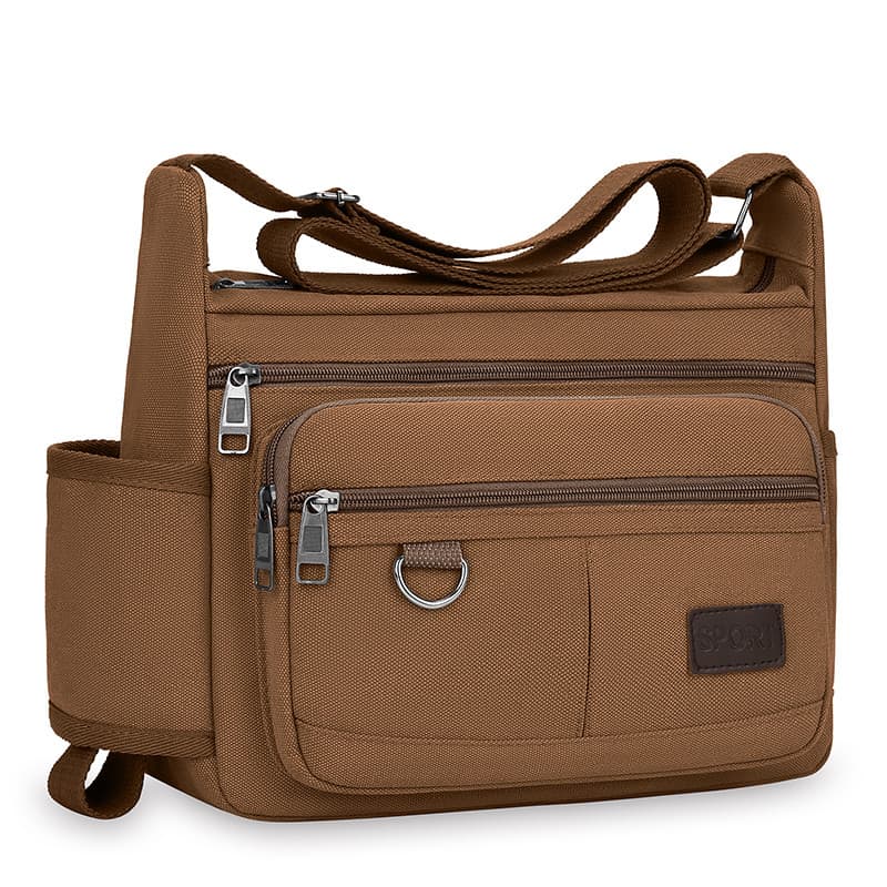 Novo estilo bolsa de ombro masculina espessada Casual bolsa para celular bolsa de compras bolsa masculina versão coreana