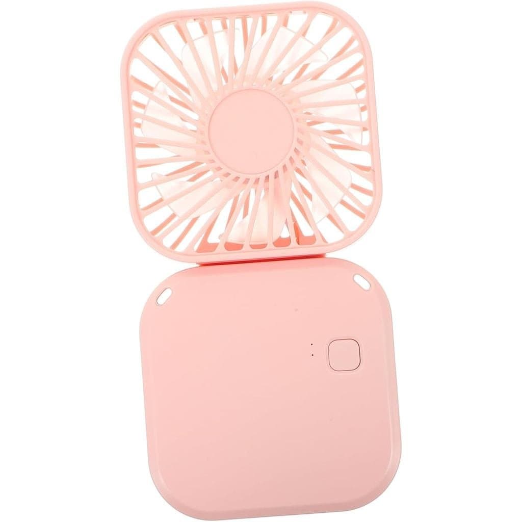 Ciieeo 1 unidade Ventilador Mini Recarregável USB, Ventilador Dobrável Leve para Viagens, Silencioso, para Resfriamento