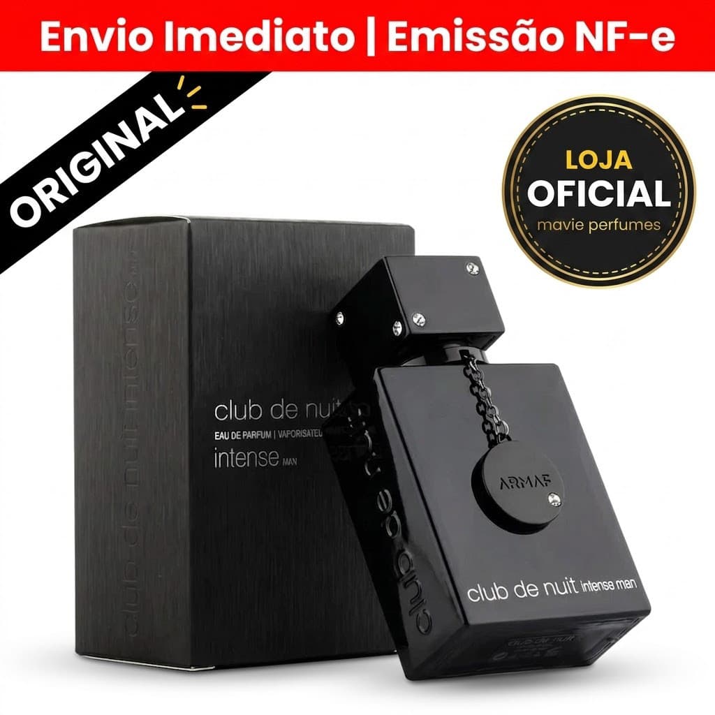 Armaf Club De Nuit Intense 105ml EDT – Perfume Masculino Intenso | Luxo e Longa Duração | Original