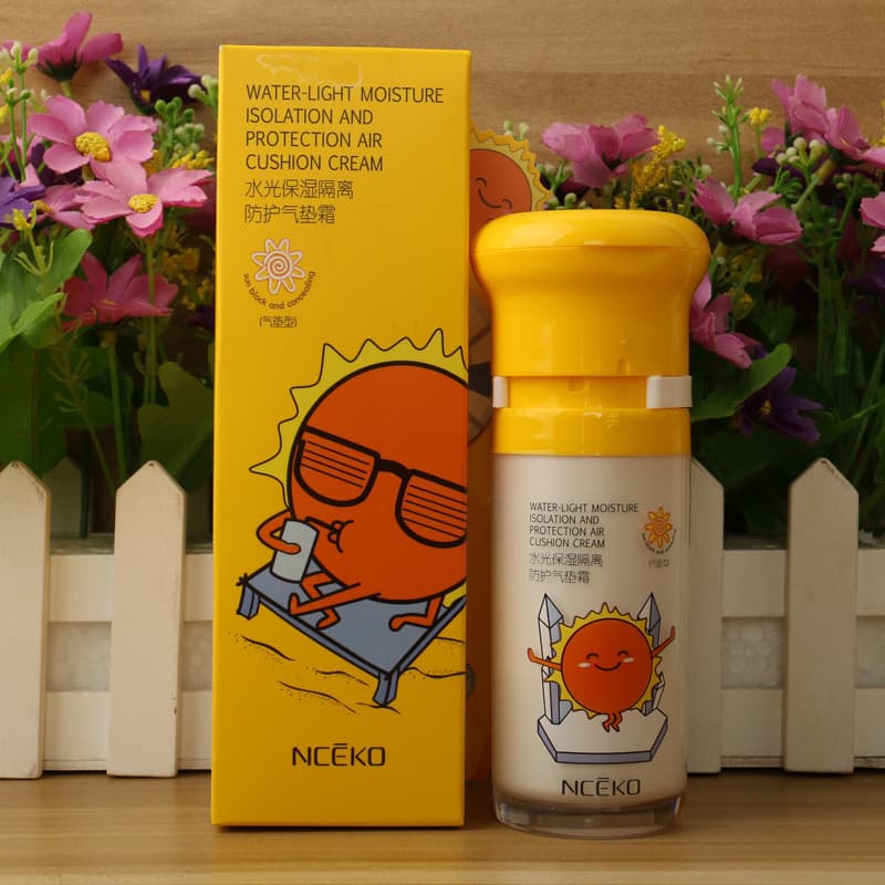 Liyanshijia almofada de ar hidratante isolamento protetor almofada de ar creme corretivo hidratante ao ar livre BB creme