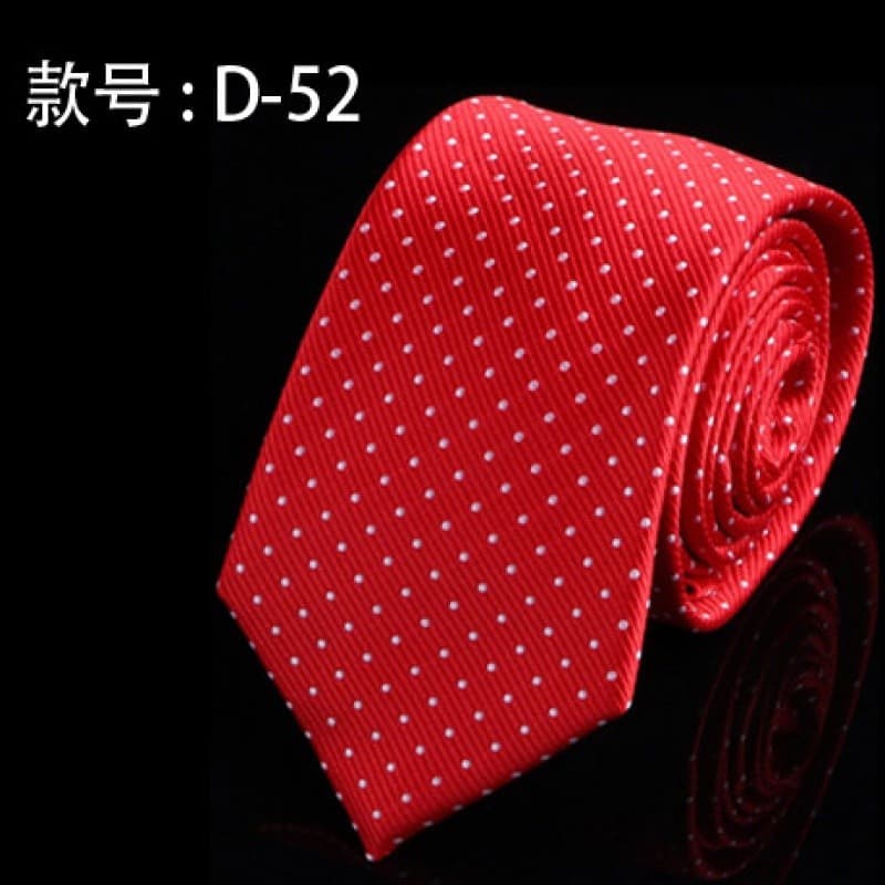 Gravata masculina versão estreita noivo padrinhos casamento 6CM vermelho roxo rosa versão coreana na moda moda negócios