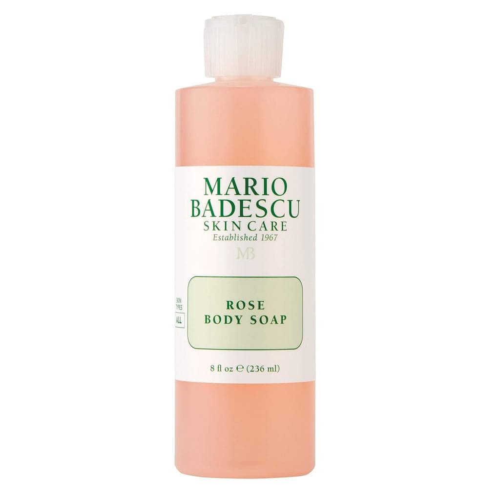 Sabonete Corporal Mario Badescu Rose | Pele Cuidada, Revigorada e Hidratada | Perfumado com um leve toque floral | Gel d