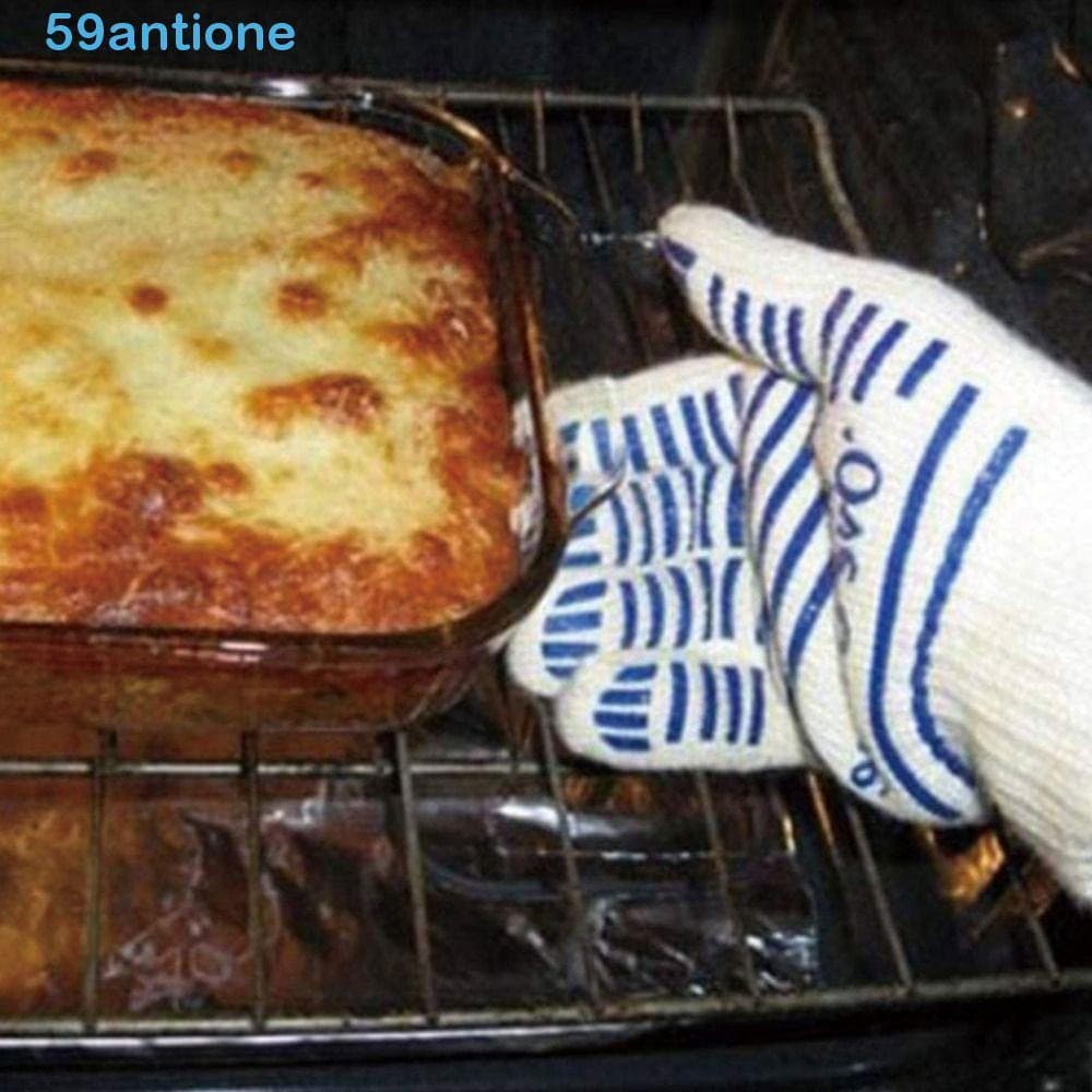 Luvas Para Churrasco ANTIONE , Portáteis Multifuncionais Forno De Micro-Ondas De Isoladas Duráveis Antiderrapantes
