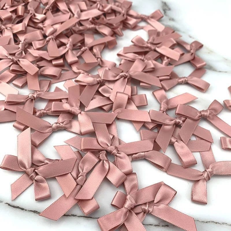 (200 Peças/Saco) Tamanho 4cm Fita Arco Grampo De Cabelo Fazendo Estilingue Decorações De Saia Pequena