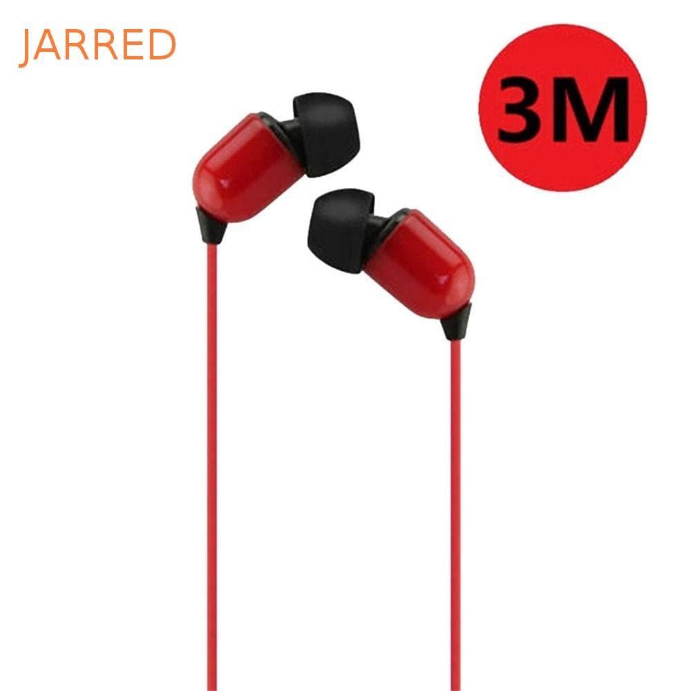 Fone De Ouvido Com Fio JARRED 3.5 Mm Para Telefone Extra Longo 3 Metros Super Bass Music Intra-Auricular