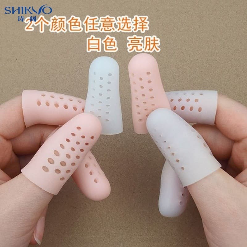 Capa protetora de dedo de Silicone anti-secagem hidratante capa de dedo lesão anti-desgaste antiderrapante respirável we