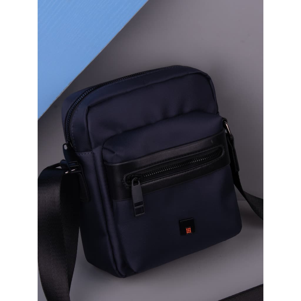 Bolsa mensageiro masculina Oxford pano à prova dwaterproof água bolsa de ombro lazer viagem Vertical pequena mochila lev