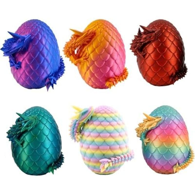 Ovo Twisty Fidget , De Escorregadio Impresso Em 3D , Recheios De Ovos De Páscoa Para Crianças Adolescentes , Itens Essen