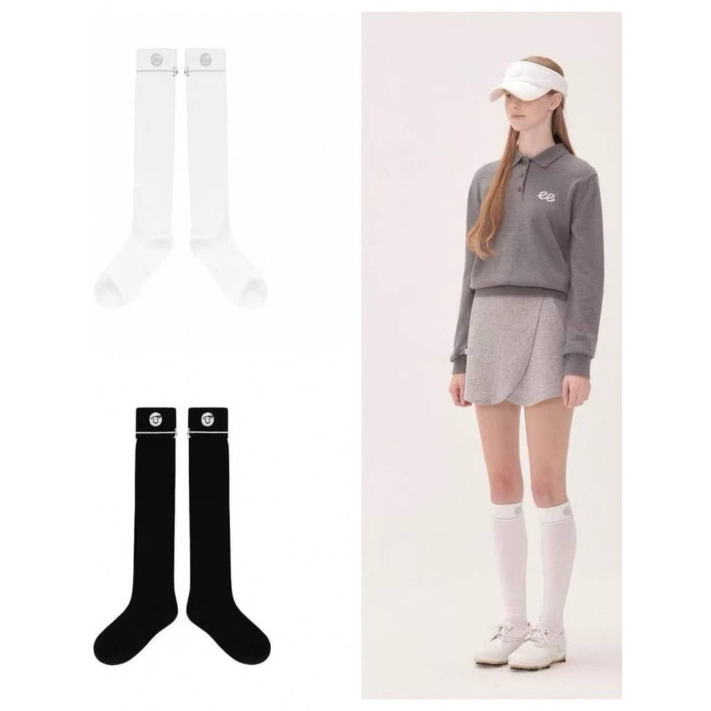 Coreia coreia PIVVEE meias de golfe femininas acima do joelho meias toalha inferior outono inverno novo estilo meias esp