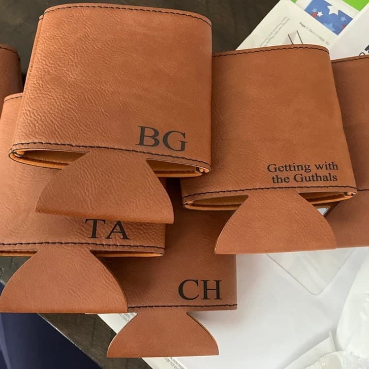 Suporte para garrafa de cerveja de couro ao ar livre, lata de bebida pendurada na cintura e suporte para garrafa, Design