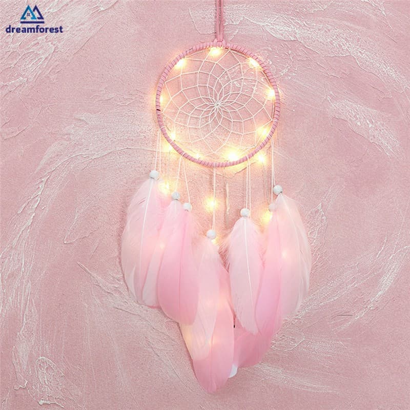 Pingente Apanhador De Sonhos Com Claro Led / Pingente Criativo / Vazada / Filtro Dos Sonhos