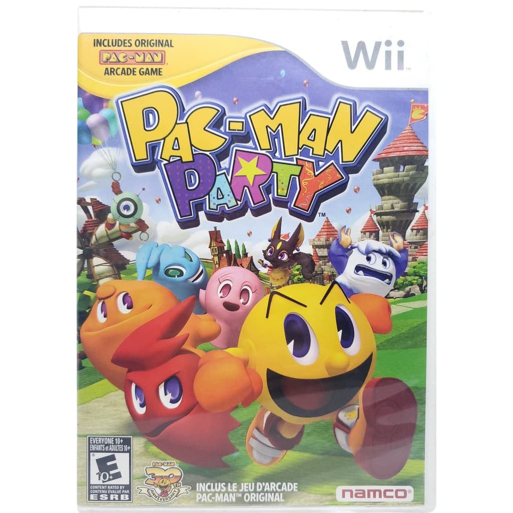 Pac-Man Party Wii Original Midia Fisica Nintendo Completo
