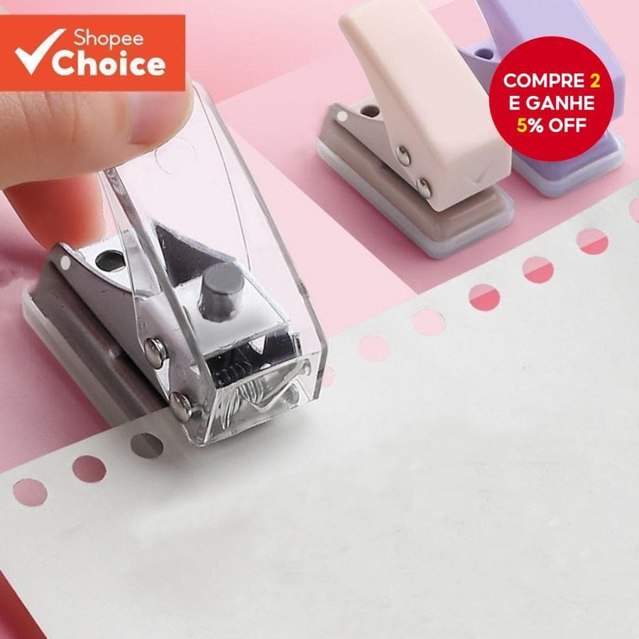 Mini Perfurador Quadrado Manual De 6mm , Para Plástico E Papel De Folhas Soltas , Ferramenta De Papelaria DIY Estudantes