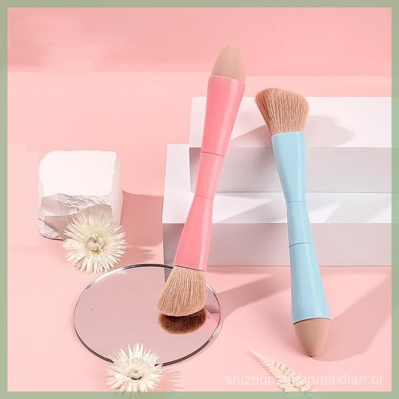 Travel Portátil Multitasker Ferramentas De Beleza Pincéis De Maquiagem Conjunto De Destacáveis BR