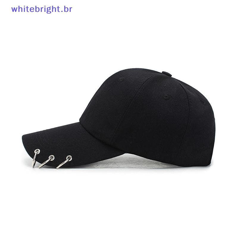 Boné De Beisebol Feminino Hip Hop Com Anel Círculo Snapback Chapéus Para Homens Mulheres Unissex Chapéu De Pai Ajustável