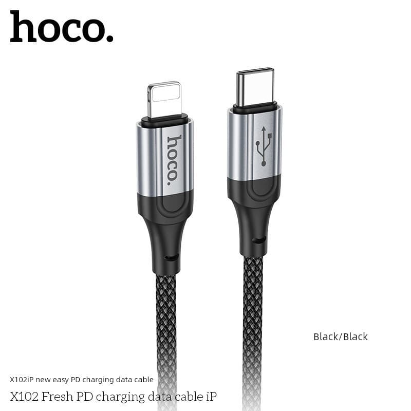 Carregador Celular USB‑C Importado Carregador rápido tipo c Fonte Carregamento Rápido USB‑C HOCO/HOCO X102 Um para três