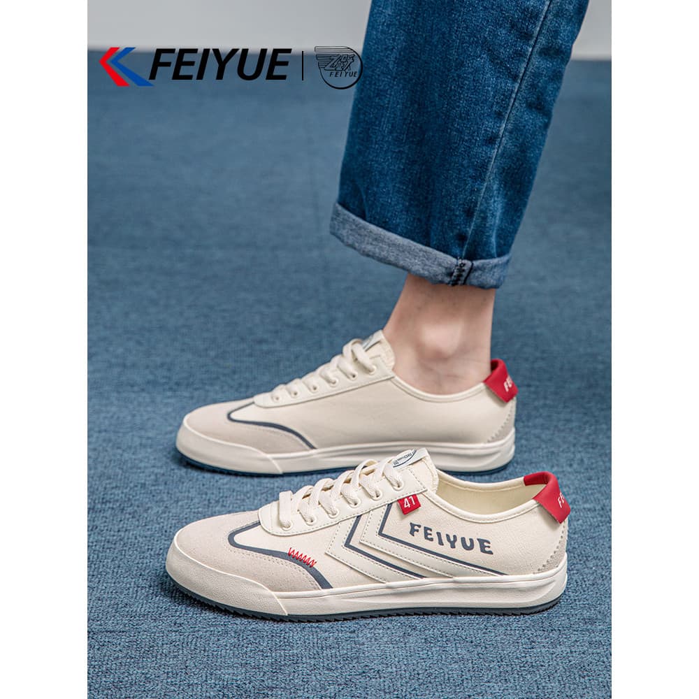 Feiyue/feiyue sapatos masculinos sapatos de lona 2026 primavera verão novo estilo de venda quente respirável Casual na m