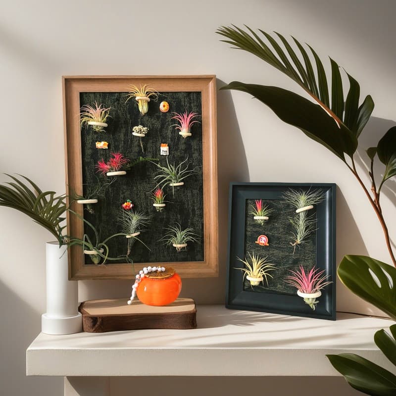 Moldura de foto de abacaxi de ar magnética Retro luz luxo High-End Medieval moldura vazia 20cm conjunto moldura quadrada