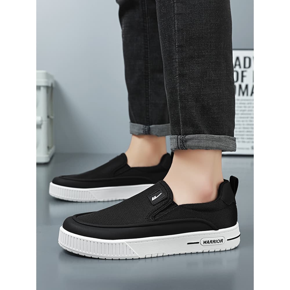 Puxar para trás sapatos masculinos 2026 novo estilo verão malha respirável esportes casuais pai sapatos preguiçosos de s