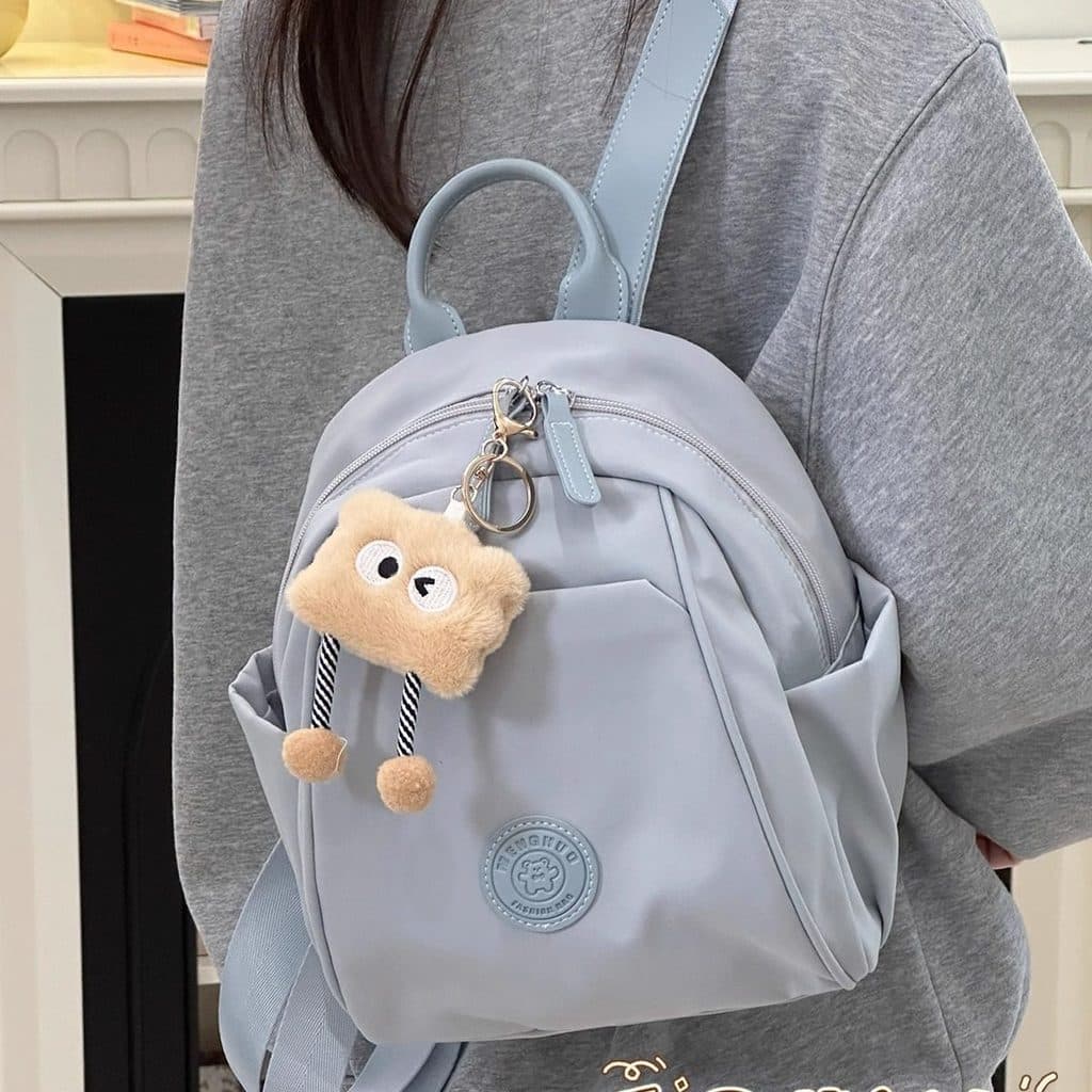 2025 novo estilo ins mochila Mini pequeno saco feminino lazer viagem ao ar livre leve estudante universitário pequena mo