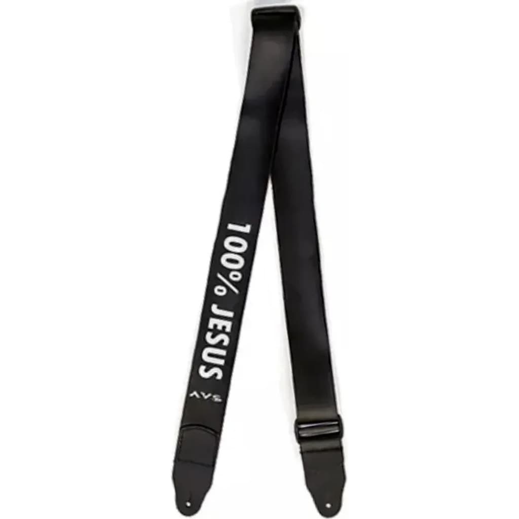 Correia para Instrumentos AVS "100% Jesus" CS015