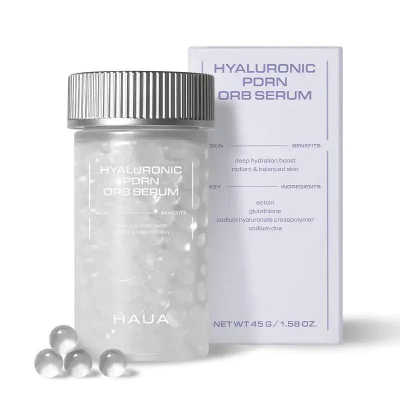 [HAUAOfficialStore]HAUAHyaluronicPDRNOrbSerum | SalmonDNA, 30.000 PPM de Ácido Hialurônico PDRN | Koreancare, Hidratação